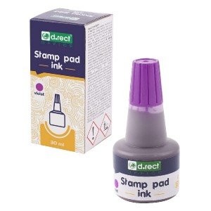 D.rect  — 1 szt. — tusz wodny do stempli (fioletowy)