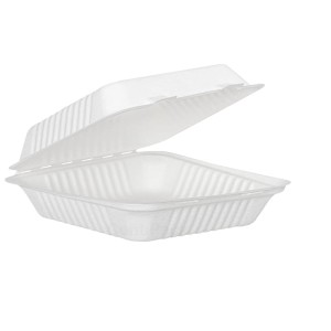 EKO Menu Box — 50 szt. — niedzielony (23 cm x 23 cm)