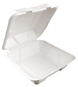 EKO Menu Box — 50 szt. — kwadratowy (20 cm x 20 cm)