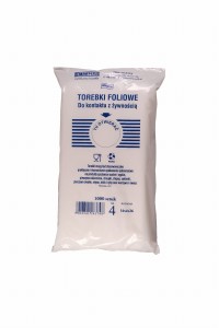 MARTY — 1000 szt. — Torebki HDPE 14/4 x 26 cm