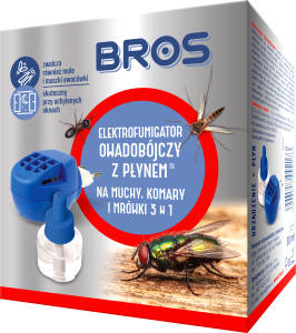 Bros — 1 szt. — elektro + płyn na mrówki/komary/muchy