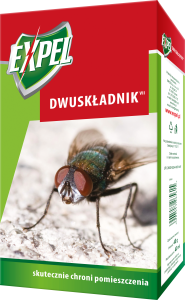 Expel — 40 g + 40 ml — dwuskładnik na muchy