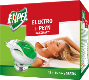Expel — 1 szt. — elektro + płyn na komary