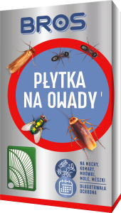Bros — 1 szt. — płytka na owady