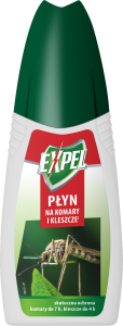 Expel — 110 ml — płyn na komary i kleszcze 