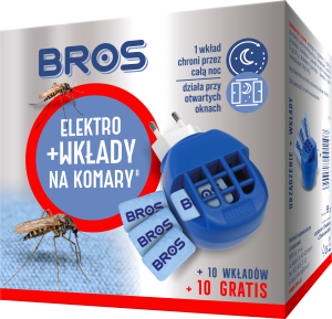 Bros — 1 szt. — elektro + wkłady na komary