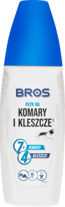 Bros — 100 ml — płyn na komary i kleszcze