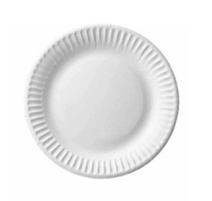 Talerz — 100 szt. — papierowy okrągły (15 cm)