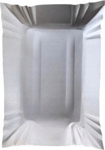 Lila — 100 szt. — tacka papierowa 18 cm x 24 cm