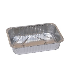 Alfatec Pro — 670 ml —  prostokątna foremka aluminiowa