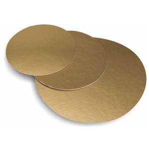 Alfatec Pro — 10 szt. — okrągła podstawka fi. 24 1050g (złota)