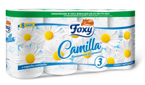 Foxy — 8 szt. — papier toaletowy Camilla