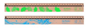 Herlitz — 1 szt. — Linijka drewniana Greenline (30 cm)