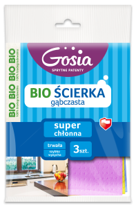 Gosia — 3 szt. — bio ścierki gąbczaste