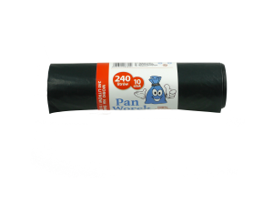Pan Worek — 10 szt. — worki na śmieci 240 L (czarne)