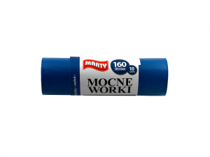 MARTY — 10 szt. — worki na śmieci 160L LD (papier)