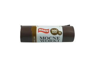 MARTY — 10 szt. — worki na śmieci 160 L LD (BIO)