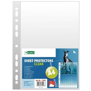 D.rect — 100 szt —Obwoluta A4 / 80 mikronów (Krystaliczna) 