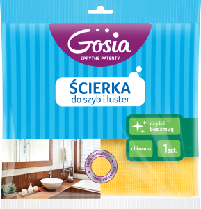 Gosia — 1 szt. — ścierka do szyb i luster