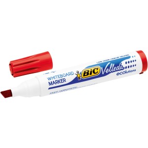 BIC — 1 szt. — Marker suchościeralny Vellada 1751 (Czerwony)