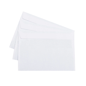 Koperta C6 — 20 szt. — Biała SK (o/prawe )