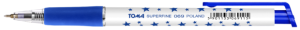 TOMA  — 1szt. — Długopis automatyczny Superfine (Niebieski)
