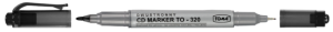 TOMA — 1 szt. — Pisak permanentny TO-320 (Czarny)