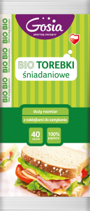 Gosia — 40 szt. — papierowe torebki śniadaniowe