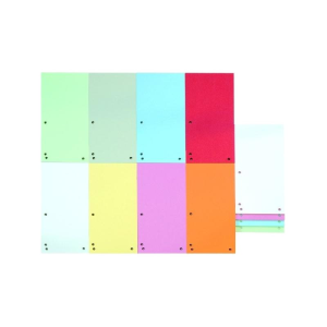 Donau — 100 szt. — Przekładki do segregatora (Kolor Miks)