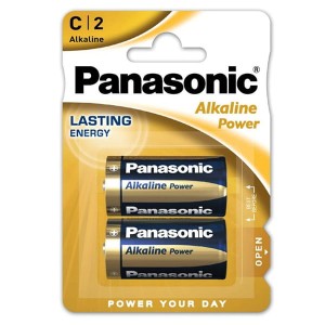 Panasonic — 2 szt. — Baterie alkaliczne D  LR14 