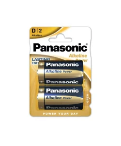 Panasonic — 2 szt. — Baterie alkaliczne LR20