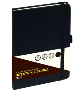 Grand — 1 szt — Notatnik z Gumką A6 80kart. (Wybór)