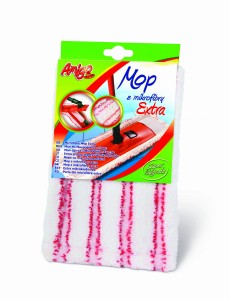 Amigo — 1 szt. — mop płaski z Mikrofibry Extra (zapas)