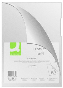 Q-connect — 1 szt. — Obwoluta Typ L / A4/ 80 µm (Groszkowa)