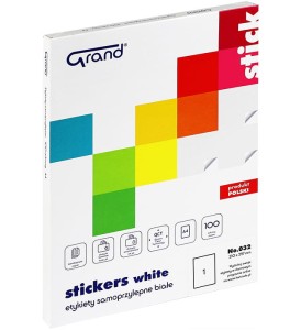 Grand — 100 szt. —  Etykieta samoprzylepna (No. 032)