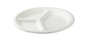 EKO Talerz — 50 szt. — trójdzielny fi. 26cm