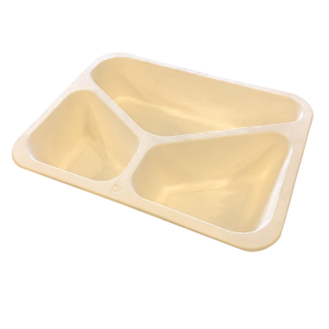 EKO Pojemnik pod zgrzew — 50 szt. — 3 komory (227 mm x  178 mm x 50 mm)