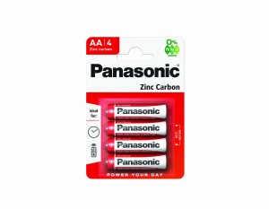 Panasonic — 4 szt. — Baterie AA R6