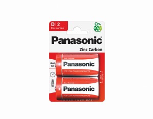 Panasonic — 2 szt. —Baterie D R20R 