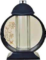 Znicz Medalion — 1 szt. — z motywem róży