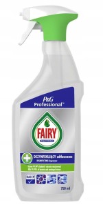 P&G Fairy — 750 ml — Odtłuszczacz dezynfekujący