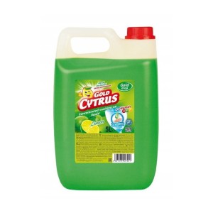 Gold Drop Gold Cytrus — 5 L — płyn do naczyń (zielony)