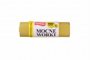 MARTY — 10 szt. — worki na śmieci 160 L LD (plastik)