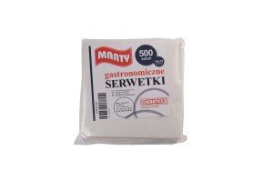 MARTY — 500 szt. —  serwetki gastronomiczne (15 cm x 15 cm)