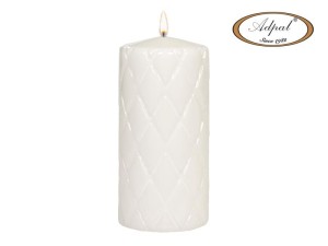 Adpal — 1 szt. — świeca pieńkowa pikowana krata (150/70)