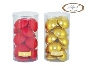 Adpal — 15 szt. — świece dysk 30/45 (czerwone)