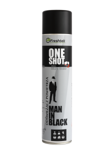 One Shot — 600 ml — odświeżacz powietrza (Man in Black)