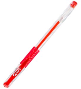 Grand — 1 szt. — czerwony długopis żelowy