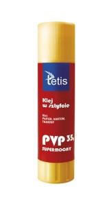 Tetis — 1 szt. — klej w sztyfcie PVP 35 g