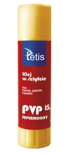 Tetis — 1 szt. — klej w sztyfcie PVP 15 g
